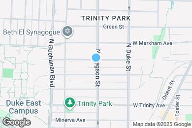 Map image of the property - 1001 Urban Ave
