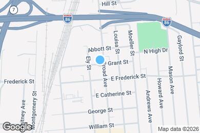 Map image of the property - 97 Broad Ave