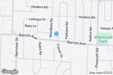 Map image of the property - 1155 S Greer St