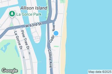 Map image of the property - 5959 Collins Ave