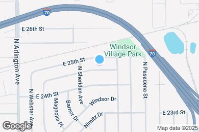 Map image of the property - 6244 Raleigh Dr