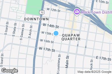 Map image of the property - 1505 Center St