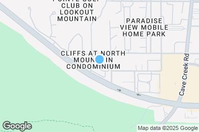 Map image of the property - 1720 E Thunderbird Rd