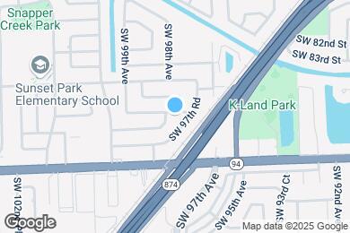 Map image of the property - 9770 SW 85th Ter