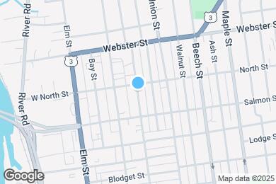 Map image of the property - 705 Pine St