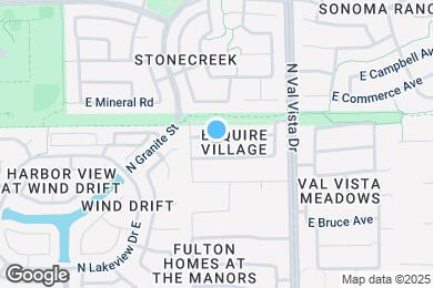 Map image of the property - 1431 E Hearne Way
