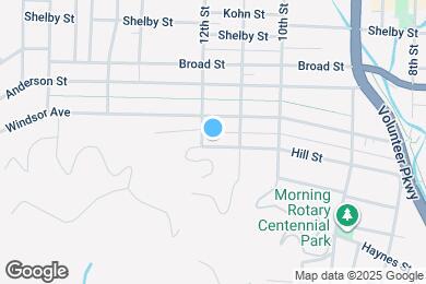 Map image of the property - 1119 Hill St