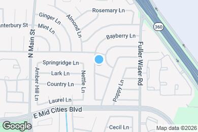 Map image of the property - 2512 Bayberry Ln