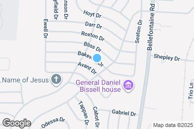 Map image of the property - 1112 Bakewell Dr