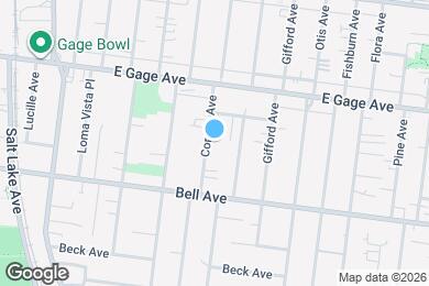 Map image of the property - 6600 Corona Ave