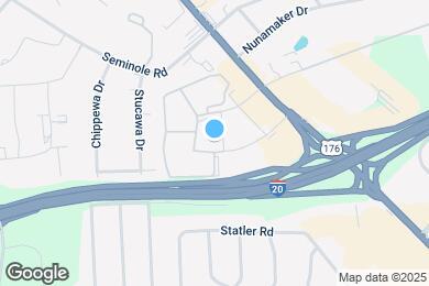 Map image of the property - 314 Menlo Dr