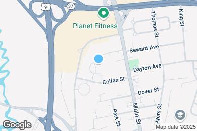 Map image of the property - Toms River Apartments