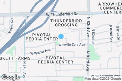 Map image of the property - 8463 W Rue De Lamour