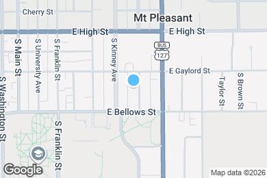 Map image of the property - 1016 S Arnold St