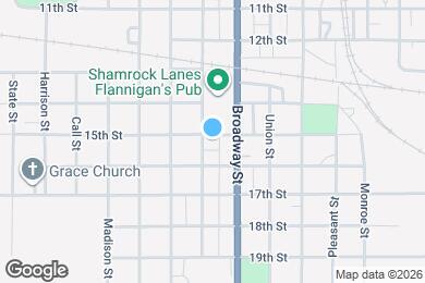 Map image of the property - 1502 Lake St