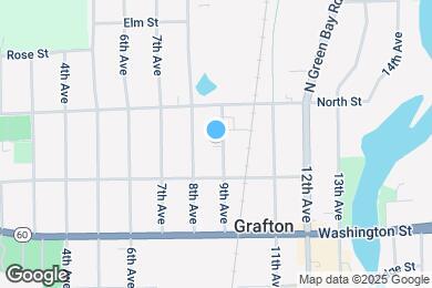 Map image of the property - 1033 9th Ave