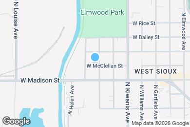 Map image of the property - 2800 W McClellan St