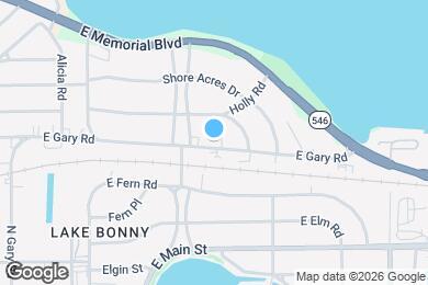 Map image of the property - 1628 E Gary Rd