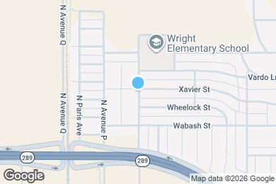 Map image of the property - 2425 N. Ave. N-