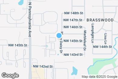 Map image of the property - 14601 Moon Daisy Dr