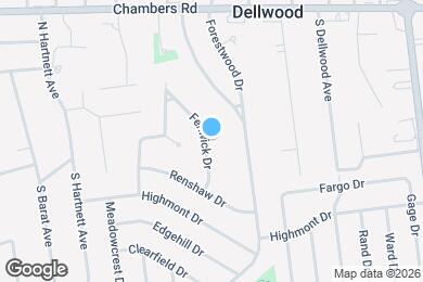 Map image of the property - 104 Fenwick Dr