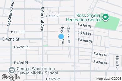 Map image of the property - 4181 1/2 Naomi Ave