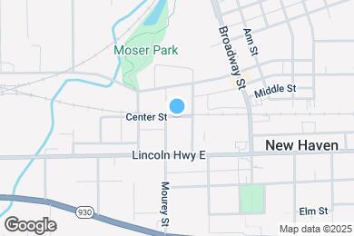 Map image of the property - 718 Center St