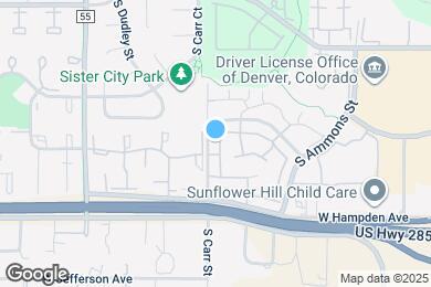 Map image of the property - 3435 S Ammons St