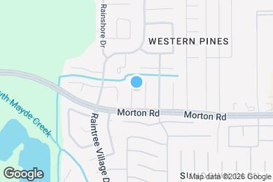 Map image of the property - 3122 Rainpark Ln
