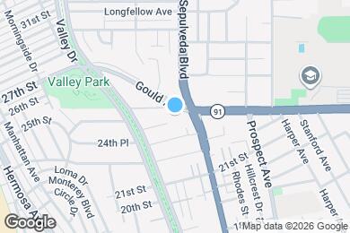 Map image of the property - 736 Gould Ave