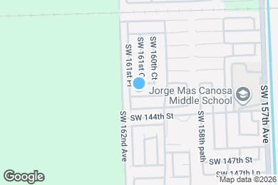 Map image of the property - 16147 SW 143rd St
