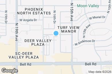 Map image of the property - 17241 N 16th Dr