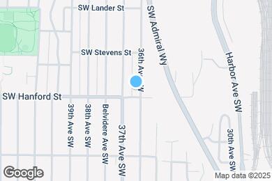 Map image of the property - 3053 36th Ave SW