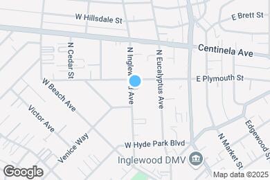 Map image of the property - 822 N. Inglewood Ave.