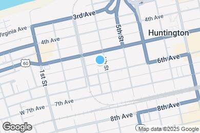 Map image of the property - 340 6th Ave