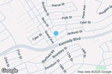 Map image of the property - 1721 VanBuren St