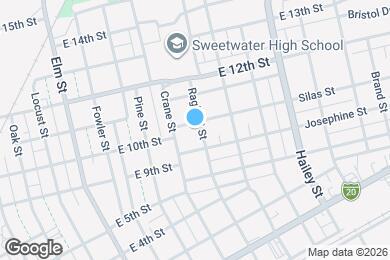 Map image of the property - 608 Silas St