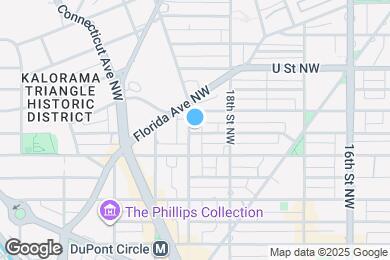 Map image of the property - 1821 19th St NW