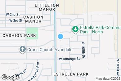 Map image of the property - 10637 W Nez Perce St