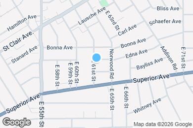 Map image of the property - 1243 E 61st St