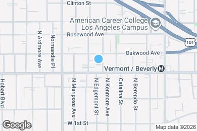 Map image of the property - 321 N Kenmore Ave