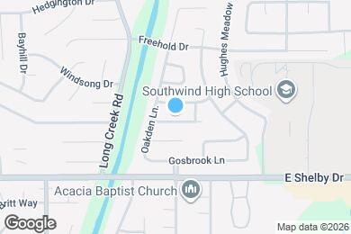 Map image of the property - 7722 Driscoll St