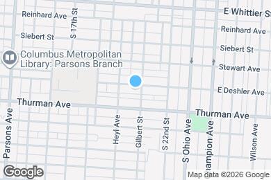 Map image of the property - 765 E Deshler Ave