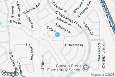 Map image of the property - 22684 E Ida Cir