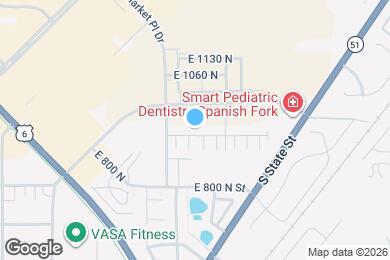 Map image of the property - 1163 E 920 N