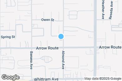 Map image of the property - 8454 Almond Ave