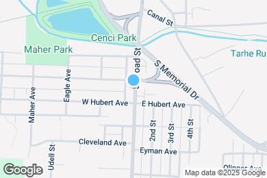 Map image of the property - 751 S Broad St