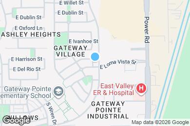 Map image of the property - 1909 S Starling Dr