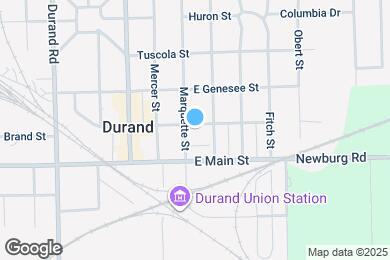 Map image of the property - 302 E Clinton St