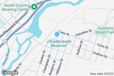 Map image of the property - 606 Champlain St